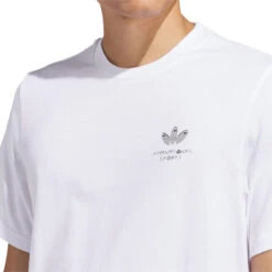 Adidas HJ Trash T-Shirt - White -DADDIES Skate Gear 196475027328 5