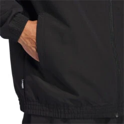 Adidas Gazelle Track Jacket - Black/White -DADDIES Skate Gear 196475039963 5