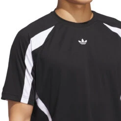 Adidas TGST Jersey - Black/White -DADDIES Skate Gear 196476737950 4