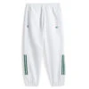 Adidas Gatsele Track Pants - Crystal White/Dark Green