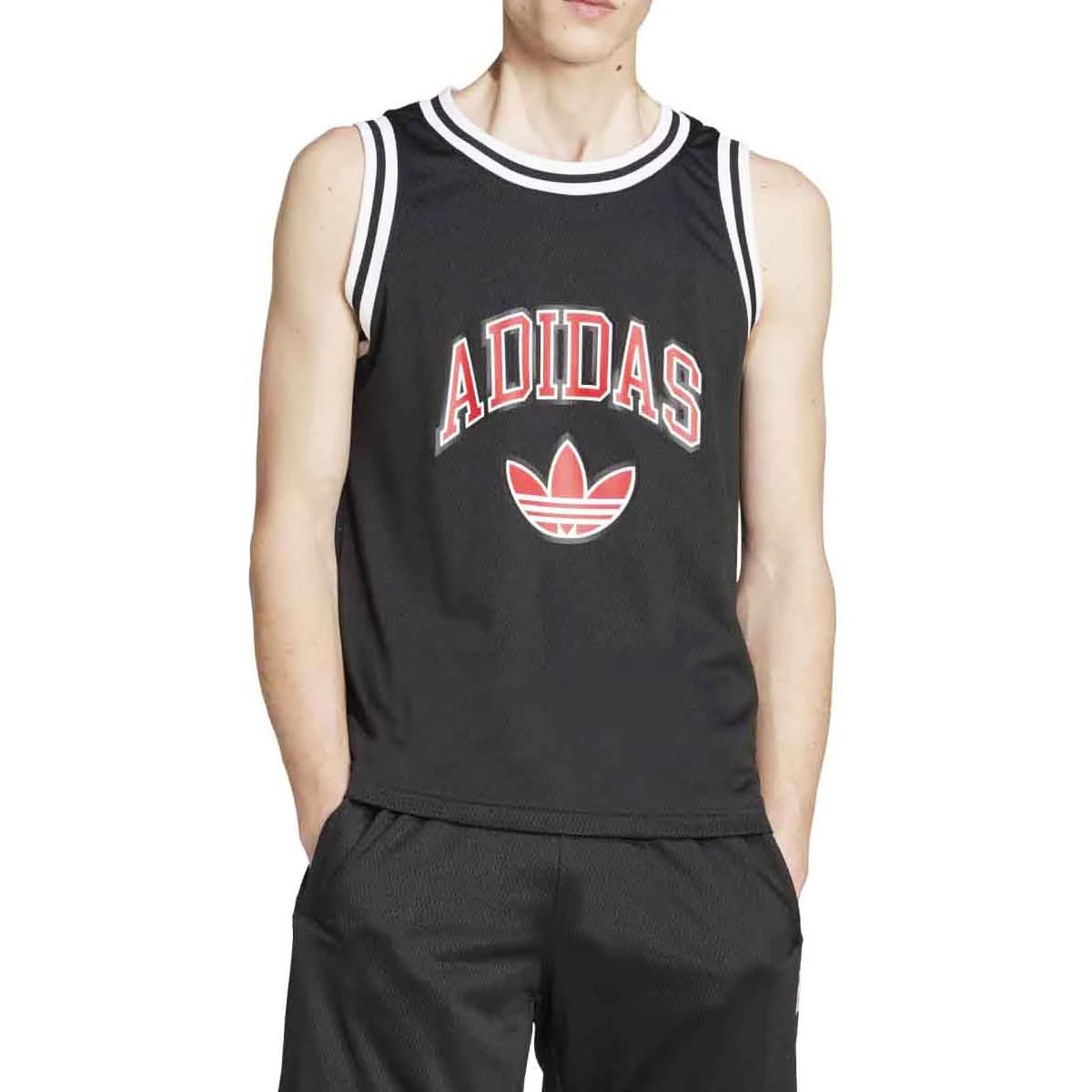 Adidas Varsity Basketball Tank Top - Black 4 Adidas Varsity Basketball Tank Top - Black - Image 2