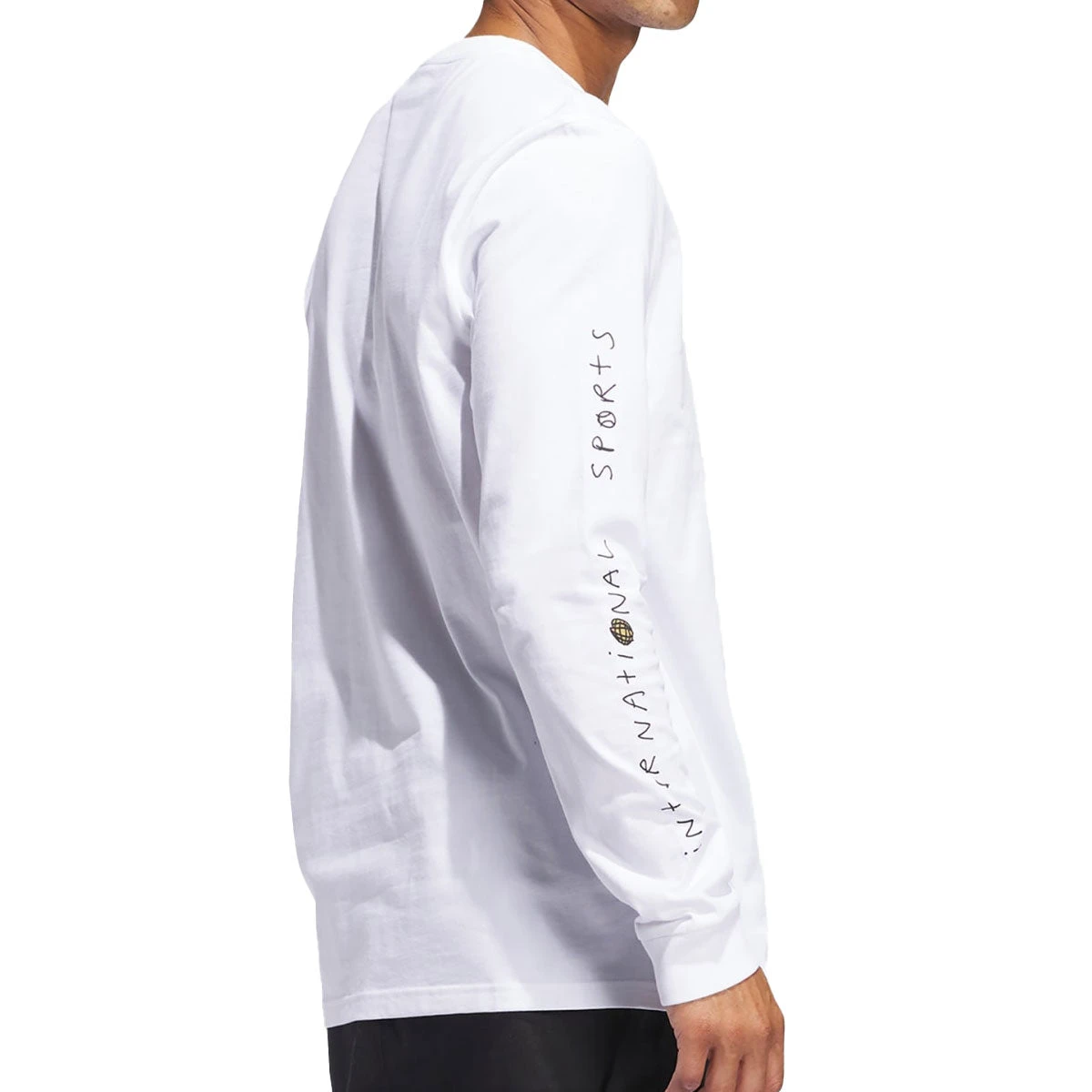 Adidas HJ Champ Long Sleeve T-Shirt - White 5 Adidas HJ Champ Long Sleeve T-Shirt - White - Image 3