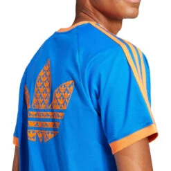 Adidas Monogram Cali T-Shirt - Blue -DADDIES Skate Gear 196477528687 4