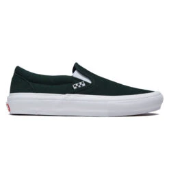 Vans Skate Slip-on Shoes - Green/White