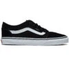 Vans Chukka Low Sidestripe Shoes - Black/White -DADDIES Skate Gear 196575189698 1