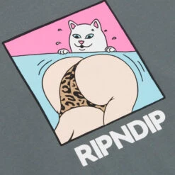 RIPNDIP Peaches And Nerm T-Shirt - Charcoal 6 RIPNDIP Peaches And Nerm T-Shirt - Charcoal -DADDIES Skate Gear 196647064465 2