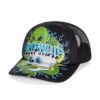 RIPNDIP Skull And Bones Trucker Hat - Black -DADDIES Skate Gear 196647135325 1