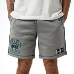 RIPNDIP Ripndip Athletics Cottom Mesh Sweat Shorts - Ash Heather -DADDIES Skate Gear 196647135721 4