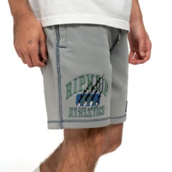 RIPNDIP Ripndip Athletics Cottom Mesh Sweat Shorts - Ash Heather -DADDIES Skate Gear 196647135721 5