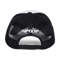 RIPNDIP Find Out Trucker Hat - Black -DADDIES Skate Gear 196647136551 2