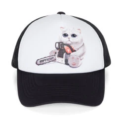 RIPNDIP Find Out Trucker Hat - Black -DADDIES Skate Gear 196647136551 3