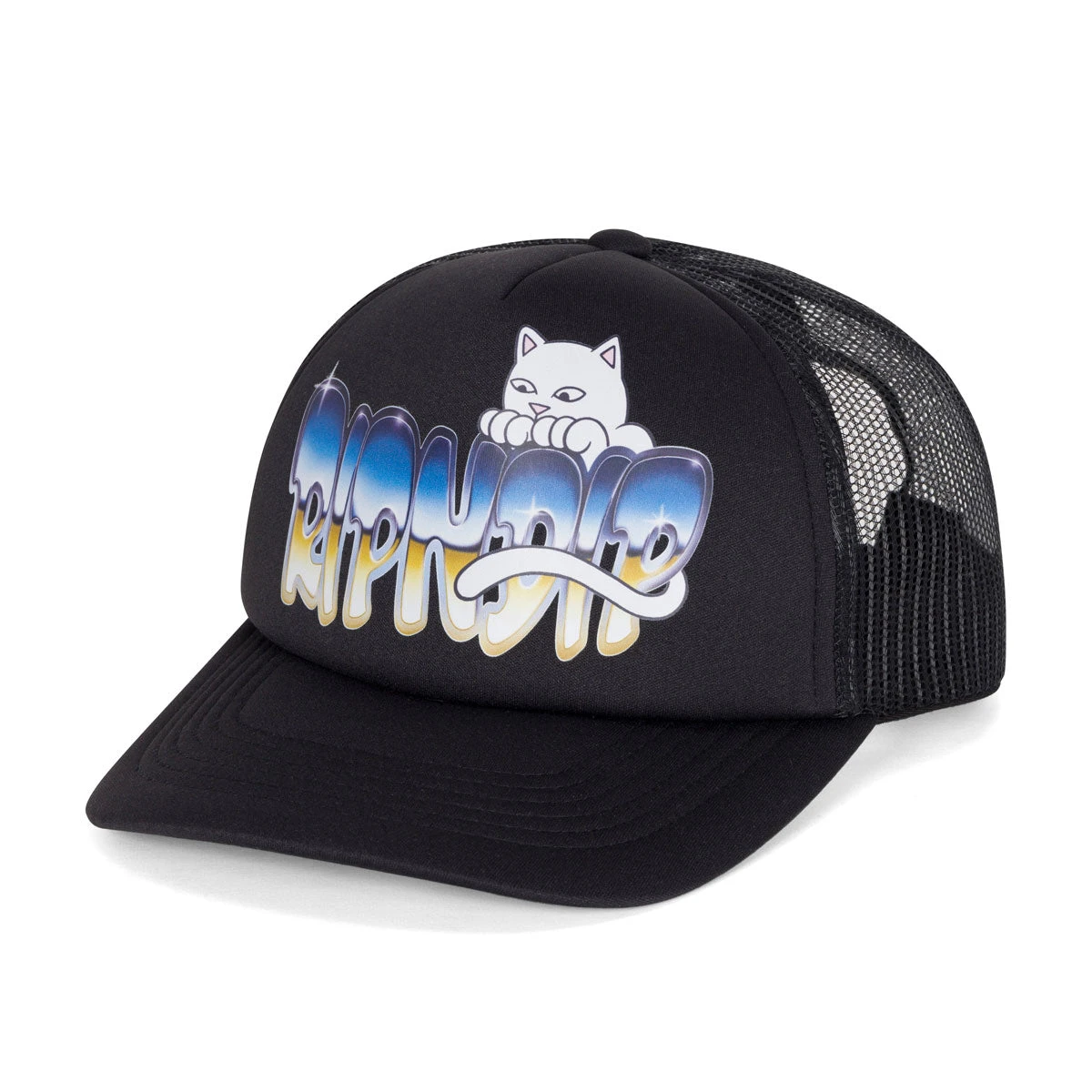 RIPNDIP Chroma Trucker Hat - Black 3 RIPNDIP Chroma Trucker Hat - Black