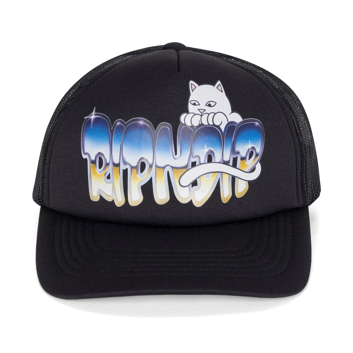 RIPNDIP Chroma Trucker Hat - Black 5 RIPNDIP Chroma Trucker Hat - Black - Image 3