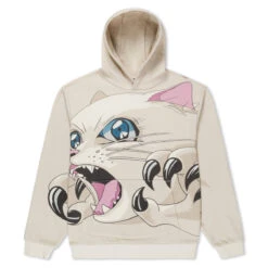 RIPNDIP Metal Claw Hoodie - Bone