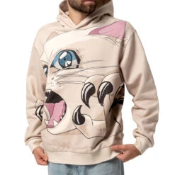 RIPNDIP Metal Claw Hoodie - Bone -DADDIES Skate Gear 196647138920 3