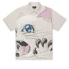 RIPNDIP Metal Claw Button Up Shirt - Bone 1 RIPNDIP Metal Claw Button Up Shirt - Bone -DADDIES Skate Gear 196647139422 1