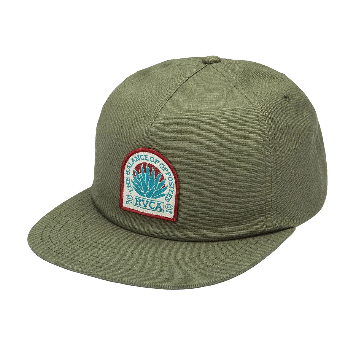 RVCA Rvcagave Snapback Hat - Jade 3 RVCA Rvcagave Snapback Hat - Jade