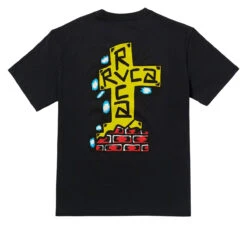 RVCA Barbacross T-Shirt - Black