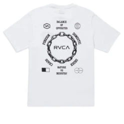 RVCA Chain Release T-Shirt - White