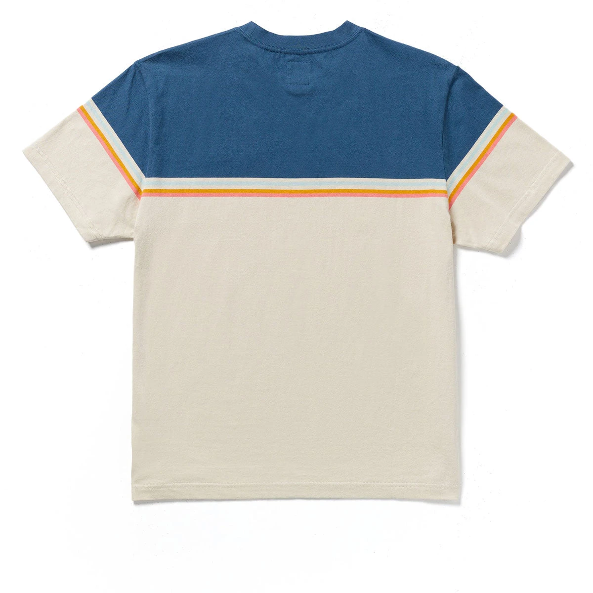 RVCA Pismo Stripe T-Shirt - Vintage Navy 4 RVCA Pismo Stripe T-Shirt - Vintage Navy - Image 2