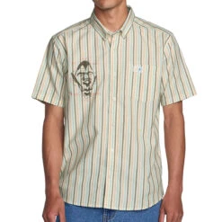 RVCA Jacobs Archive Stripe Shirt - Multi