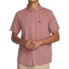 RVCA Thatll Do Stripe Shirt - Pale Mauve -DADDIES Skate Gear 196752219446 1