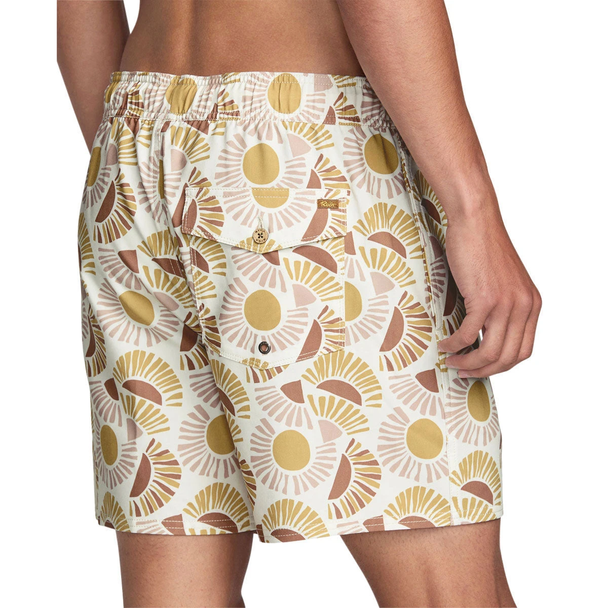 RVCA Exotica 2 17 Boardshorts - Natural 7 RVCA Exotica 2 17 Boardshorts - Natural - Image 5