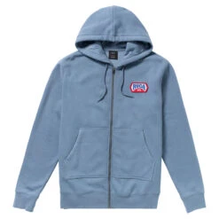 RVCA Supplier Zip Hoodie - Vintage Navy -DADDIES Skate Gear 196752222446 4