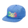 RVCA Vibrations Snapback Hat - Federal Blue -DADDIES Skate Gear 196752222569 1