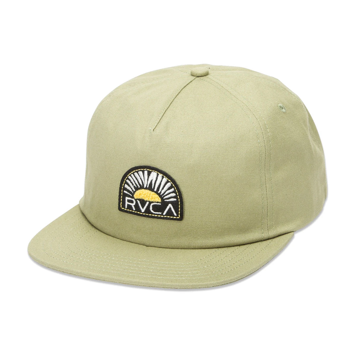 RVCA Rise Cuts Snapback Hat - Ranger Green 3 RVCA Rise Cuts Snapback Hat - Ranger Green