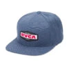 RVCA Security Snapback Hat - Garage Blue -DADDIES Skate Gear 196752222620 1