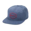 RVCA Commonwealth Snapback Hat - Dark Denim -DADDIES Skate Gear 196752224648 1