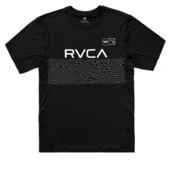 RVCA Hawaii Sport Vent Sleeve T-Shirt - Black 2