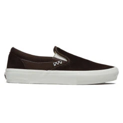 Vans Skate Slip-On Shoes - Chocolate Brown