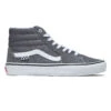 Vans Skate Sk8-hi Shoes - Pewter/White -DADDIES Skate Gear 197063315575 1