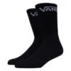 Vans Classic Crew 6 Pack Of Socks - Black 2025 -DADDIES Skate Gear 197065981891 1