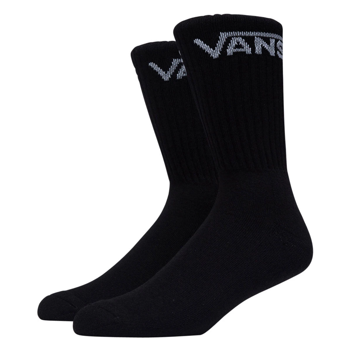 Vans Classic Crew 6 Pack Of Socks - Black 2025 3 Vans Classic Crew 6 Pack Of Socks - Black 2025