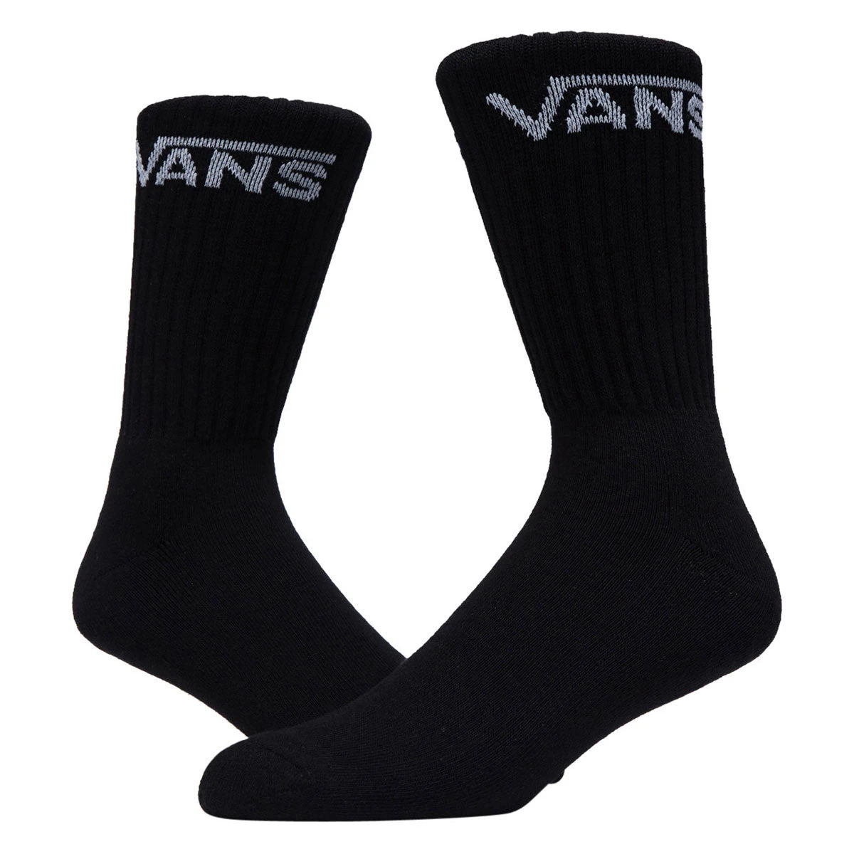 Vans Classic Crew 6 Pack Of Socks - Black 2025 5 Vans Classic Crew 6 Pack Of Socks - Black 2025 - Image 3