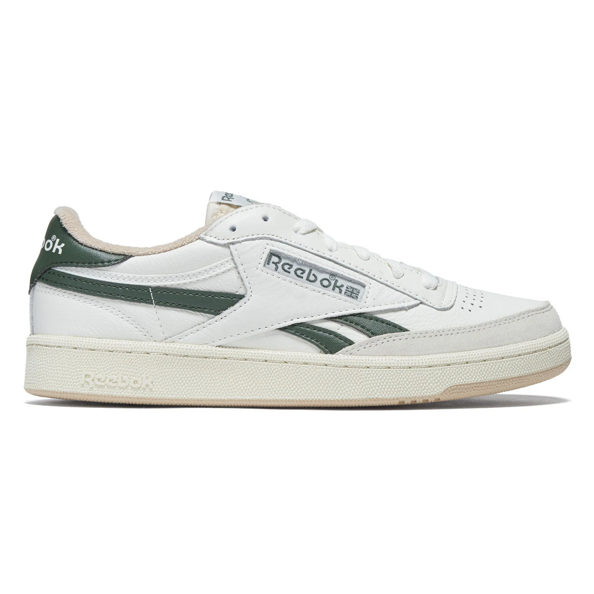 Reebok Club C Revenge Vintage Shoes - Chalk/Break Away Green/Tan 3 Reebok Club C Revenge Vintage Shoes - Chalk/Break Away Green/Tan