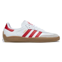 Adidas Puig Samba Shoes - Ftwr White/Better Scarlet/Gum
