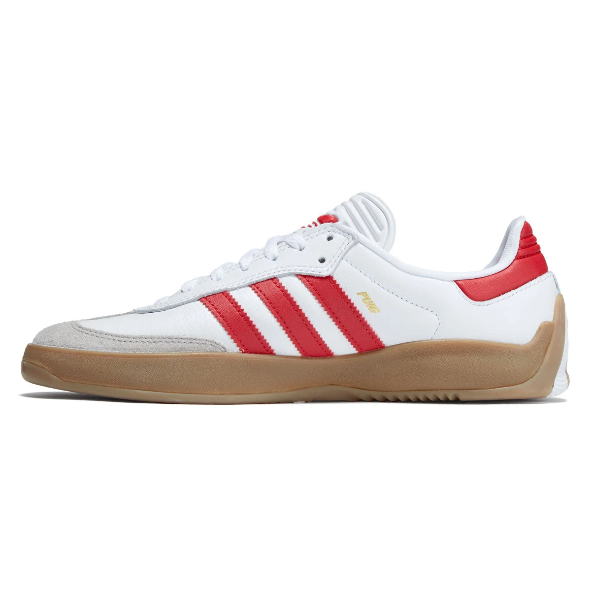 Adidas Puig Samba Shoes - Ftwr White/Better Scarlet/Gum 4 Adidas Puig Samba Shoes - Ftwr White/Better Scarlet/Gum - Image 2