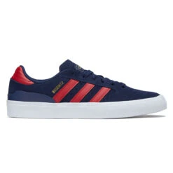 Adidas Busenitz Vulc II Shoes - Dark Blue/Better Scarlet/Gold Metallic