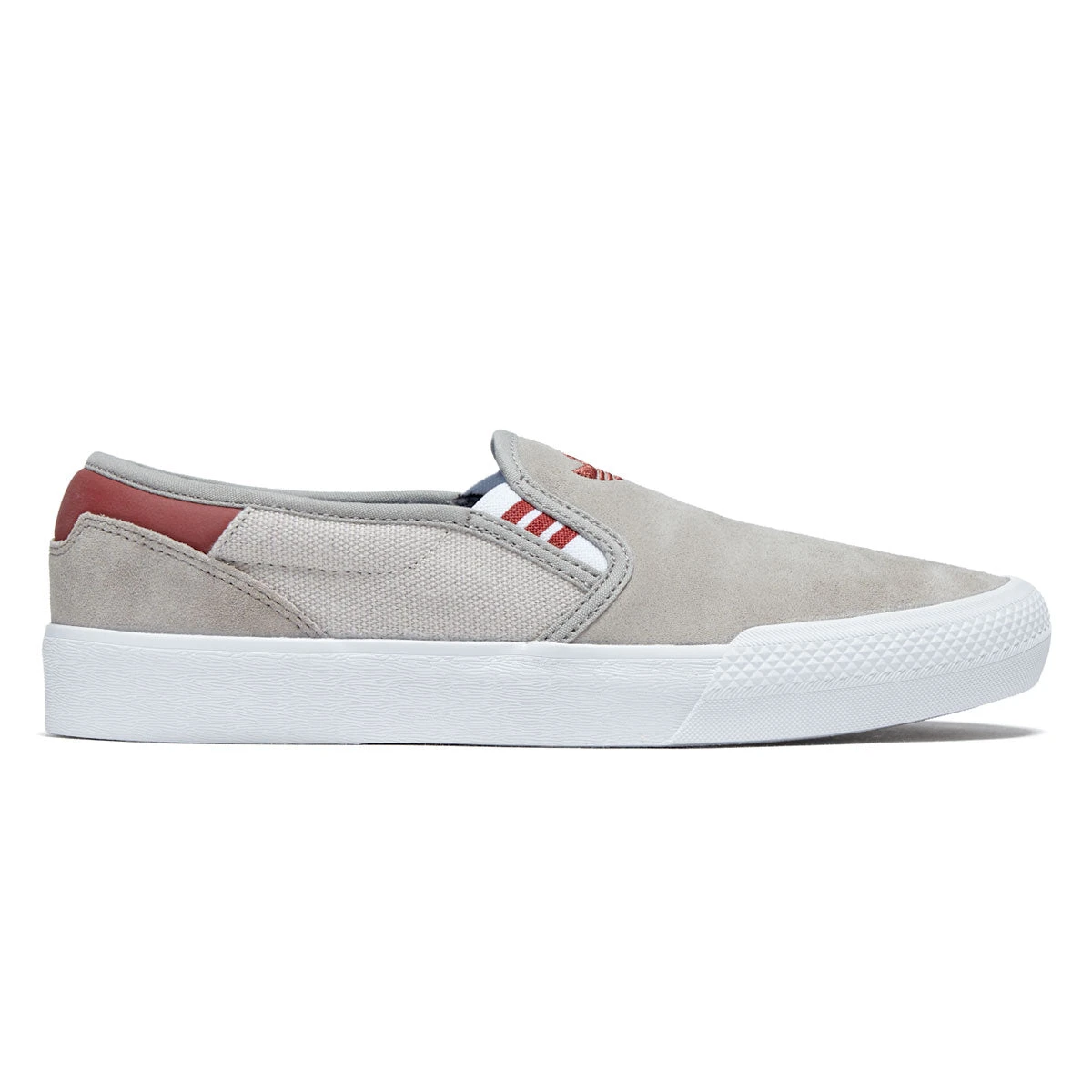 Adidas Shmoofoil Slip Shoes - Beige/Preloved Ruby/Aluminum 3 Adidas Shmoofoil Slip Shoes - Beige/Preloved Ruby/Aluminum