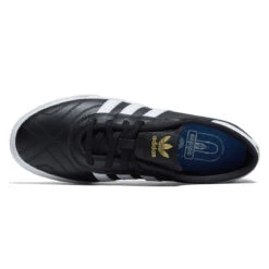 Adidas Adi Ease Shoes - Core Black/Ftwr White/Gold Metallic -DADDIES Skate Gear 197615762222 3