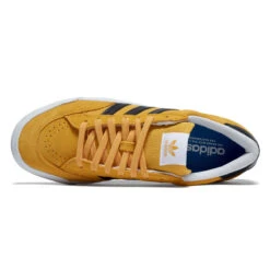 Adidas Nora Shoes - Yellow/Core Black/Ftwr White -DADDIES Skate Gear 197615804113 3