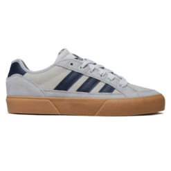 Adidas Court TNS Premiere Shoes - Grey/Core Navy/Gum
