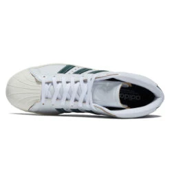 Adidas Pro Model 80 ADV Shoes - Crystal White/Core Green/Off White -DADDIES Skate Gear 197621814168 3