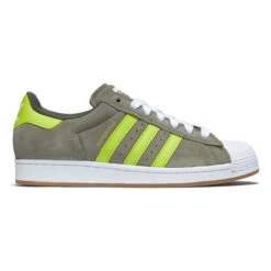 Adidas Superstar ADV Shoes - Olive Strata/Yellow/Gold Metallic