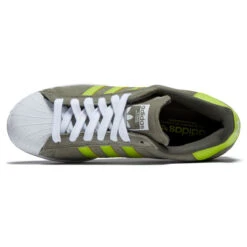 Adidas Superstar ADV Shoes - Olive Strata/Yellow/Gold Metallic 8 Adidas Superstar ADV Shoes - Olive Strata/Yellow/Gold Metallic -DADDIES Skate Gear 197621889814 3