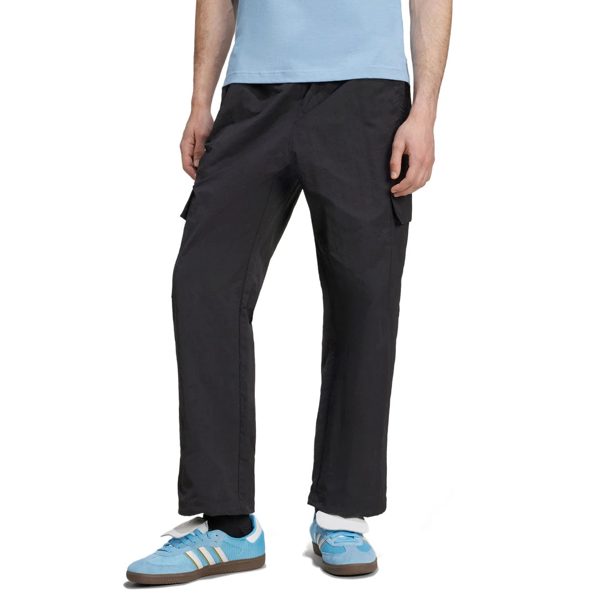 Adidas 3S Cargo Pants - Black/Black 3 Adidas 3S Cargo Pants - Black/Black